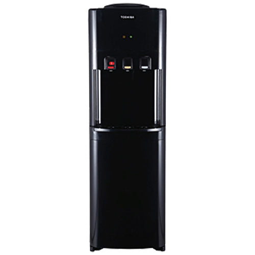 موزع مياه توشيبا ذو تحميل علوي، أسود، RWF-W1766TU(K)