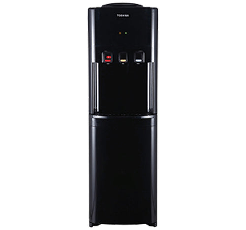 Toshiba Top Load Water Dispenser, Black, RWF-W1766TU(K)