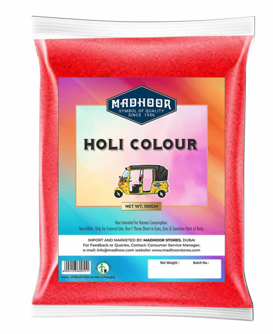 مسحوق ألوان مادور هولي 100 جرام متنوع