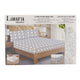 Laura Fitted Sheet 180 x 200cm Assorted Colors