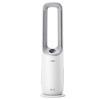 جهاز تنقية الهواء ومروحة Air Performer 7000 Series 2 في 1 من Philips، أبيض/رمادي، AMF765/30