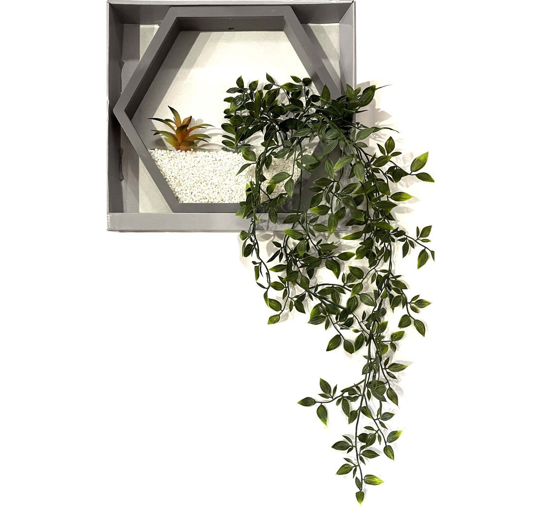 Maple Leaf Wall Hanging Plant SY-015 34.5cm