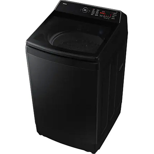Samsung Top Load Washer, 10 kg, 700 RPM, Black Caviar, WA80F10S5BGU