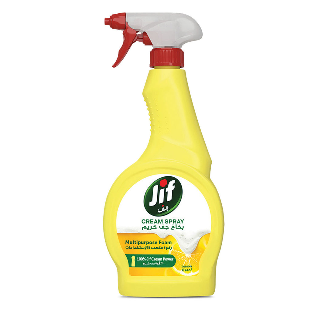 Jif Multipurpose Foam Lemon Cream Spray 500 ml