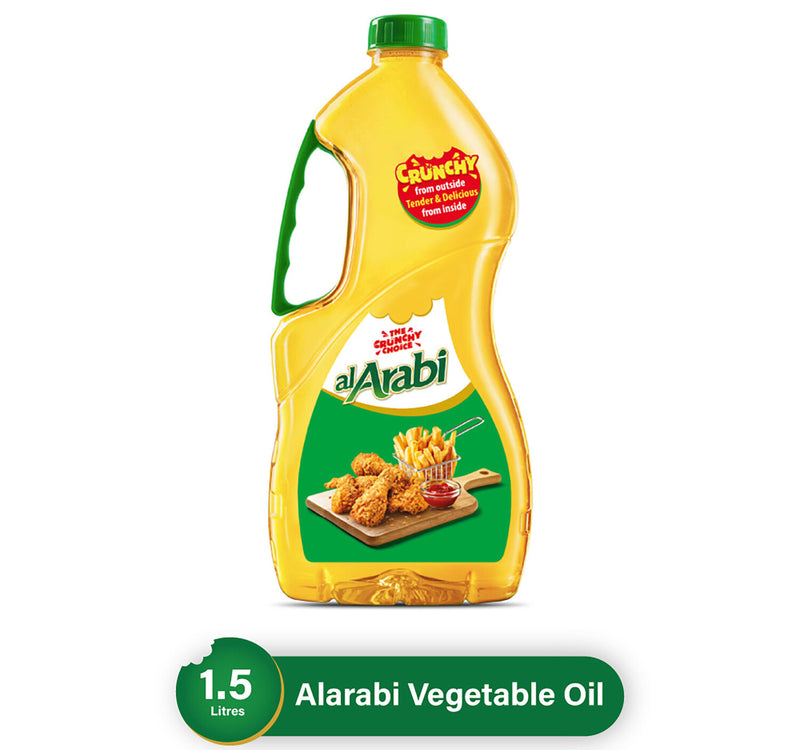 Al Arabi Pure Vegetable Oil 1.5 Litres