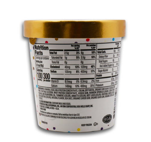 Halo Top Light Ice Cream Birthday Cake 473 ml