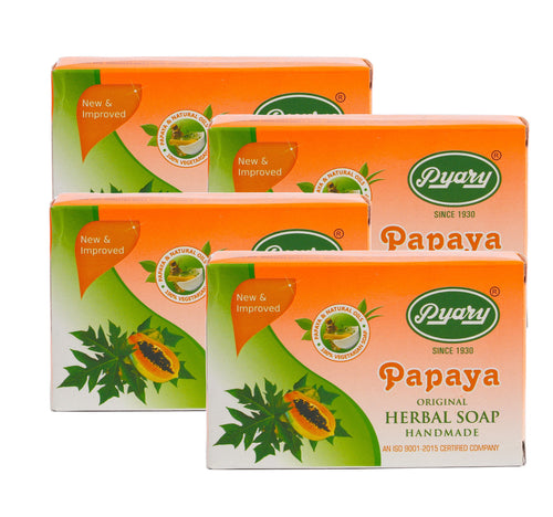 Pyary Papaya Soap Value Pack 4 x 75 g