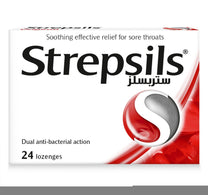 ستربسلز لتخفيف التهاب الحلق 24 قطعة