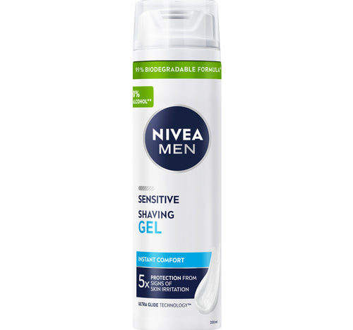 Nivea Men Sensitive Shaving Gel With Chamomile & Hamamelis 200 ml