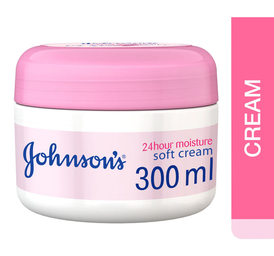 كريم جونسون للجسم ترطيب لمدة 24 ساعة ناعم 300 مل