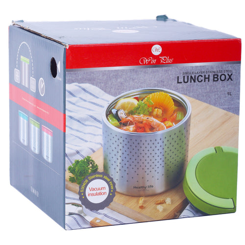 Win Plus Lunch Box Stainless Steel 6550