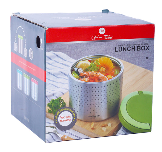 Win Plus Lunch Box Stainless Steel 6550