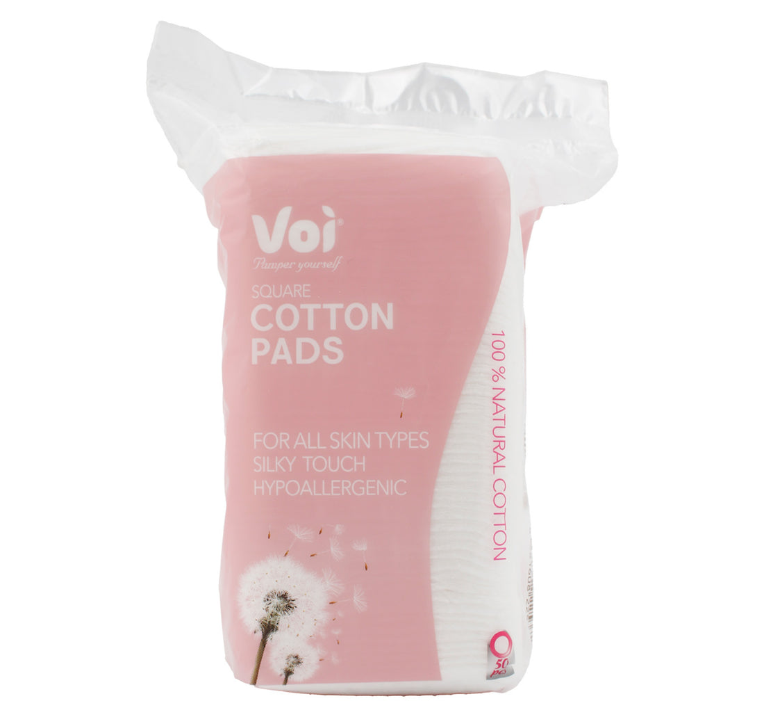 Voi Cotton Pads Square Silky 50 pcs
