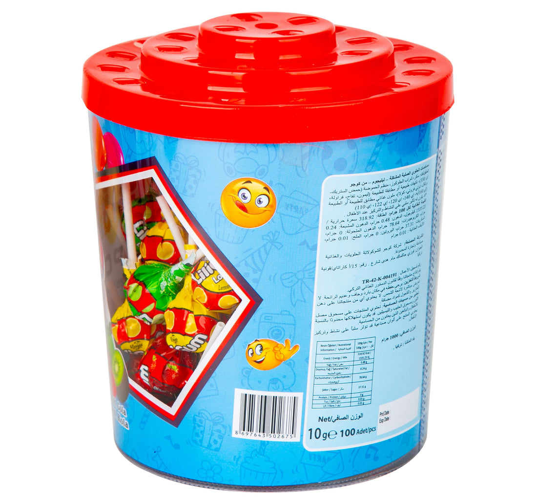 Kugu Liligum Lollipop Assorted 1 kg