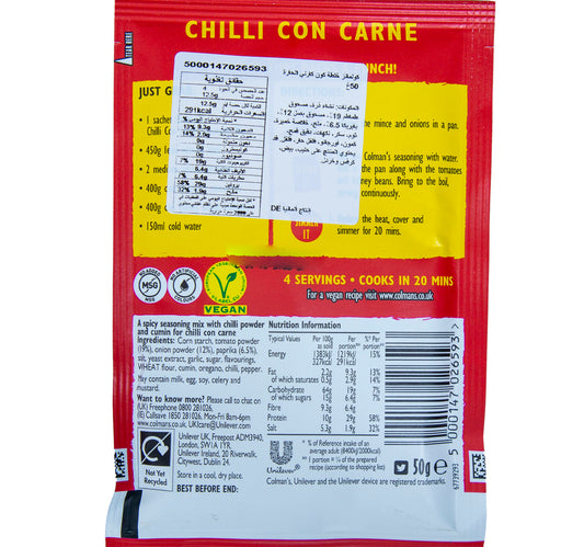 Colman's Chilli Con Carne 50 g