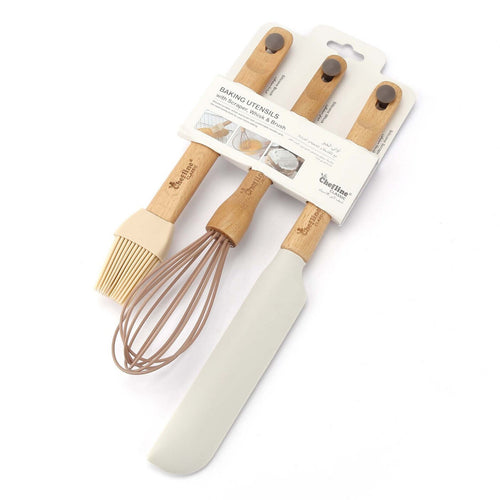 Chefline Silicone Baking Utensil Set, 3 Pcs, H6