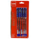 Cello 0.7mm Ballpoint Pen SoftTip Blue 5pcs