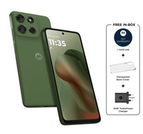 Motorola G56 5G Smartphone, 12 GB RAM, 256 GB Storage, Dill Green