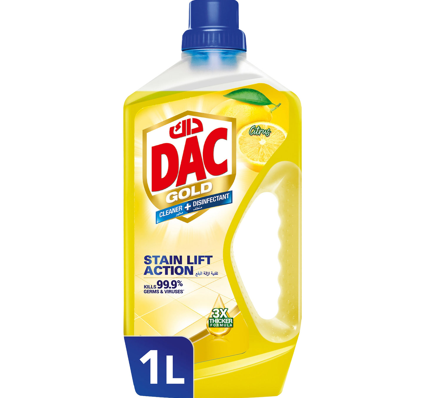 Dac Gold Disinfectant Rose Bloom 1 Litre + Citrus 1 Litre