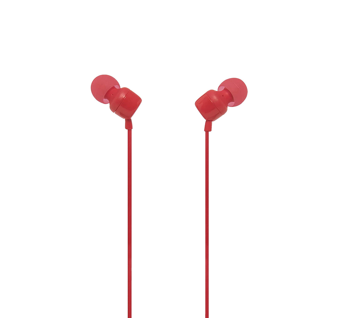 JBL In-Ear Headphone with One-Button Remote T110 Red