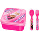 Mattel Barbie Lunch Box with Cutlery, 112-63-42