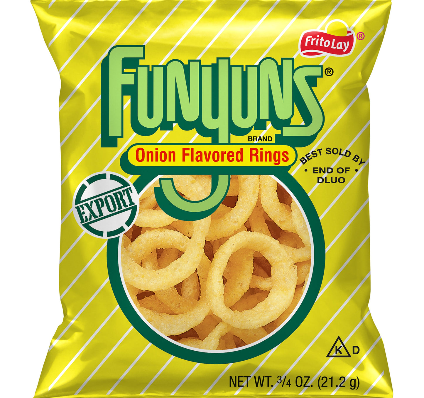 Fritolay Funyuns Onion Flavored Rings 21.2 g
