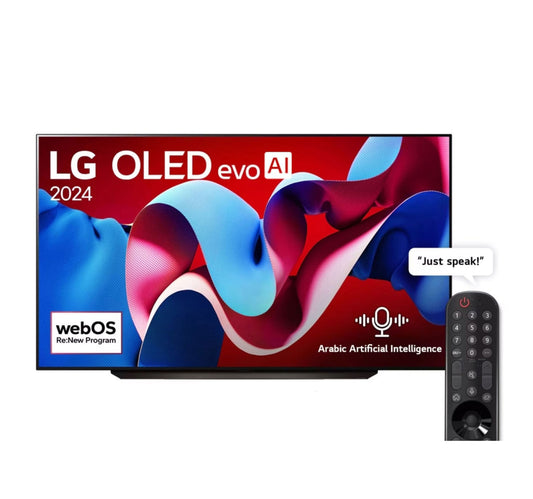 LG OLED evo C4 83 Inch 4K Smart TV AI Magic remote Dolby Vision webOS24 2024
