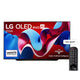 LG OLED evo C4 83 بوصة 4K تلفزيون ذكي AI Magic Remote Dolby Vision webOS24 2024