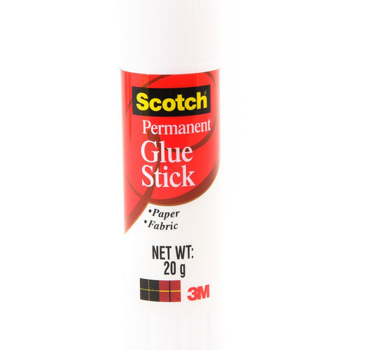 3M Scotch Gluestick Permanent White 20g