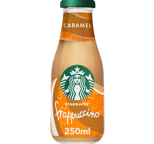 Starbucks Frappuccino Caramel Coffee Drink Bottle 250 ml