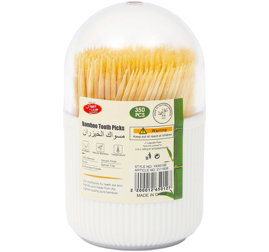 Home Mate Tooth Picks Round YKS0166 350pcs