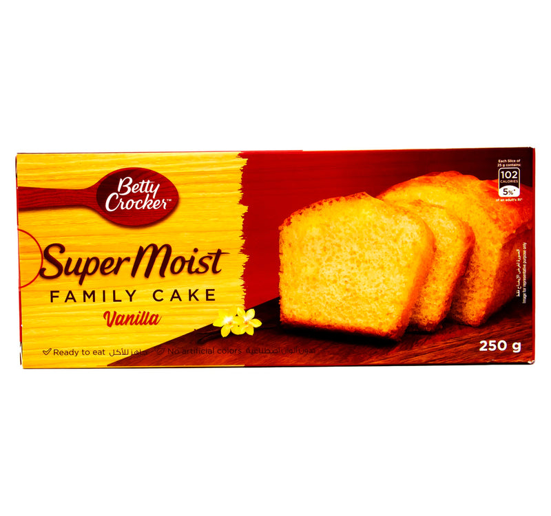 Betty Crocker Super Moist Family Cake Vanilla 250 g