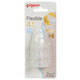 Pigeon Peristaltic Silicone Nipple Medium 17342 3 pcs
