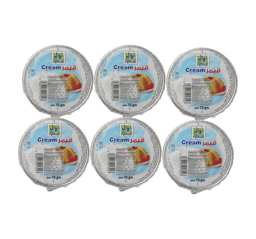 Awal Fresh Cream 6 x 75 g
