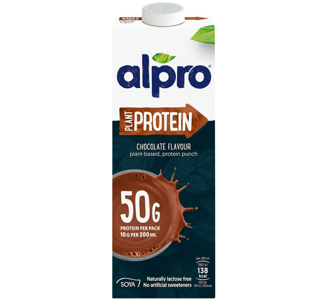 Alpro Plant Protein Chocolate Soya Drink 1 Litre