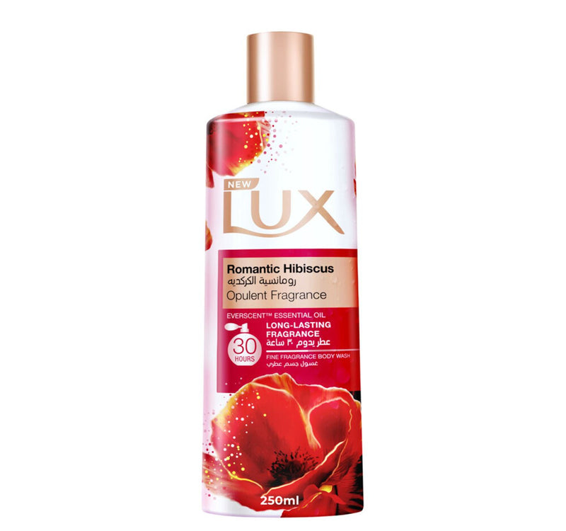 Lux Romantic Hibiscus Opulent Fragrance Body Wash 250 ml
