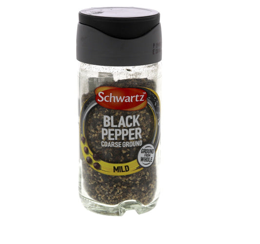 Schwartz Black Pepper Coarse Ground Mild 33 g