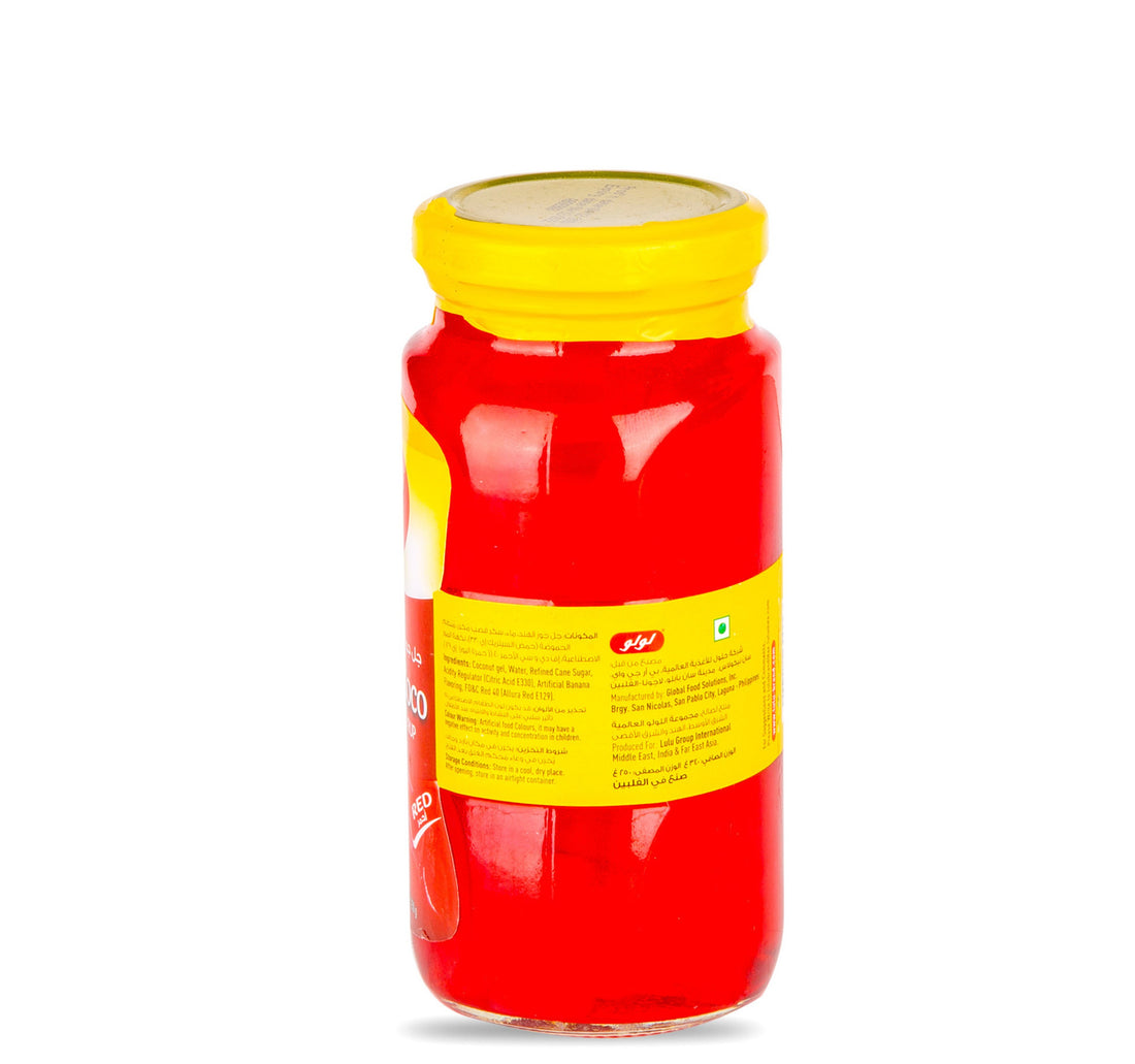 LuLu Pinoy Lasa Nata De Coco Red 340 g