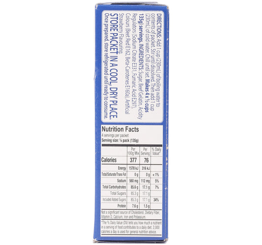 Foster Clark's Strawberry Jelly Value Pack 6 x 80 g