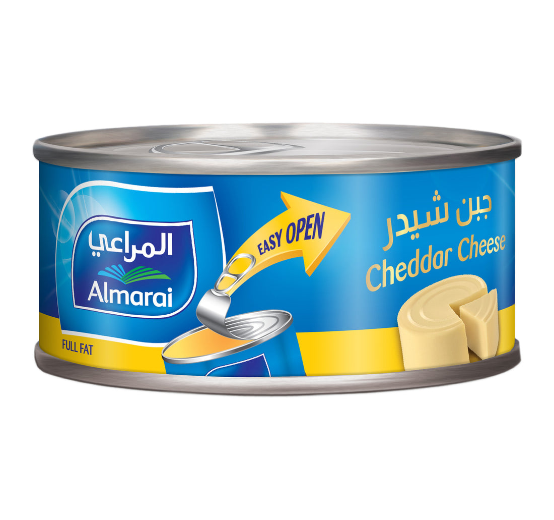 جبنة شيدر كاملة الدسم من المراعي 113 جرام
