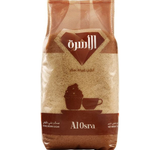 الأسرة سكر بني طبيعي 1 كجم