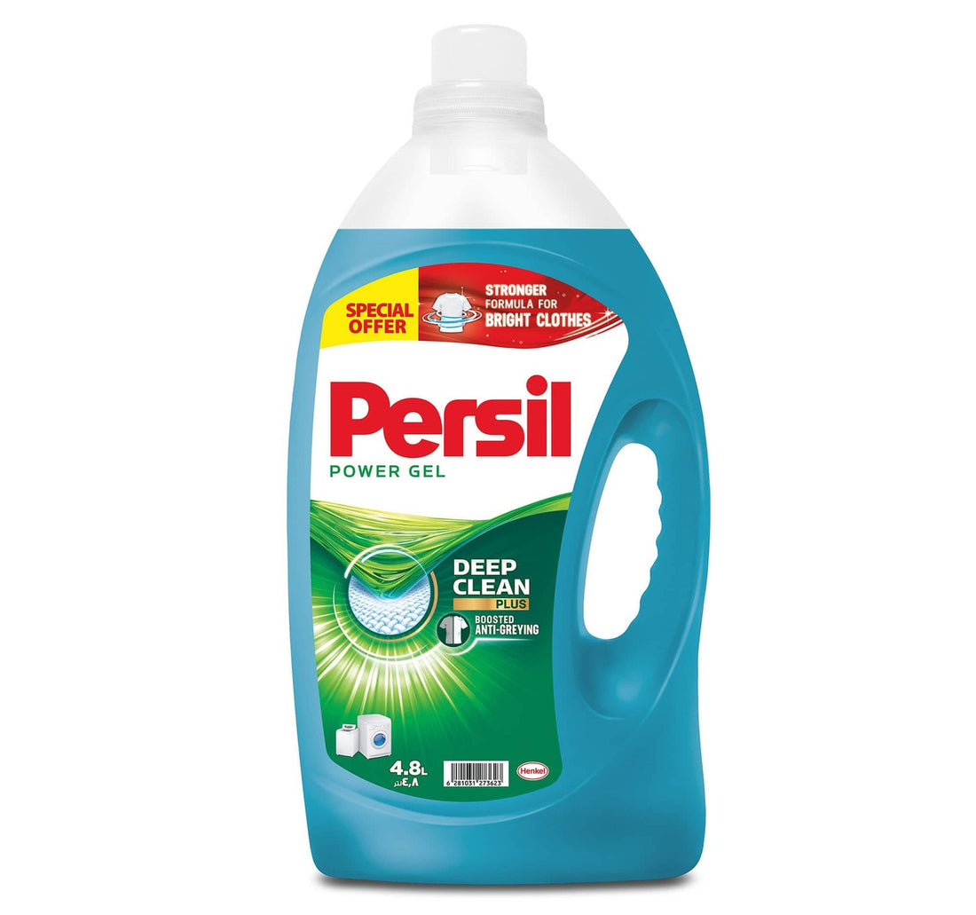 Persil Power Gel Liquid Laundry Detergent Value Pack 4.8 Litres