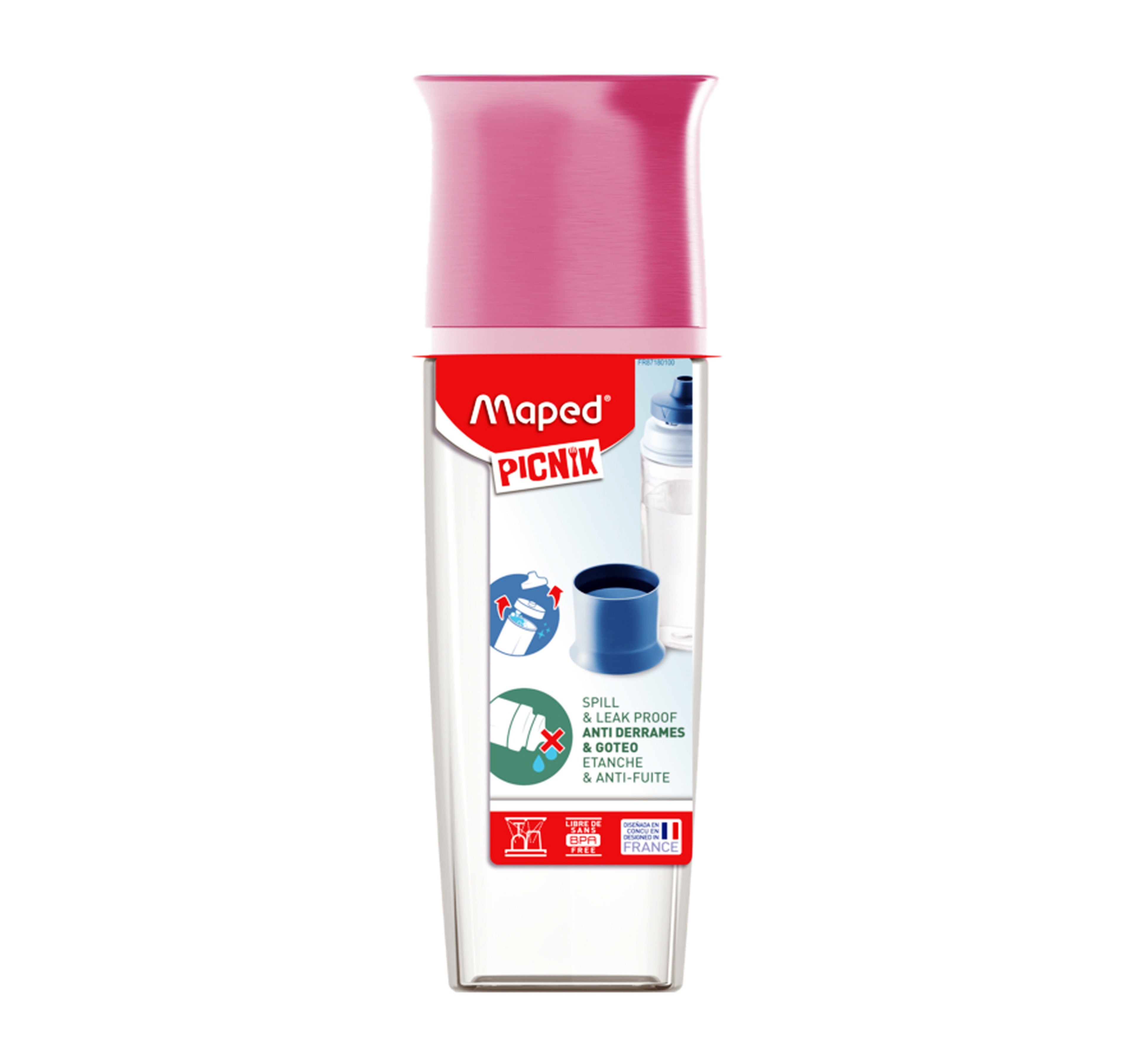 Maped Picnik Adult Water Bottle 500ml Assorted