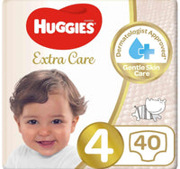 Huggies Extra Care Size 4 8 -14 kg Value Pack 40pcs