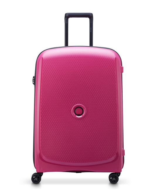 Delsey Belmont Plus Non Expandable 4 Wheels Hard Trolley, 70 cm, Raspberry