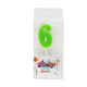 Party Fusion Number 6 Candle 11036-6