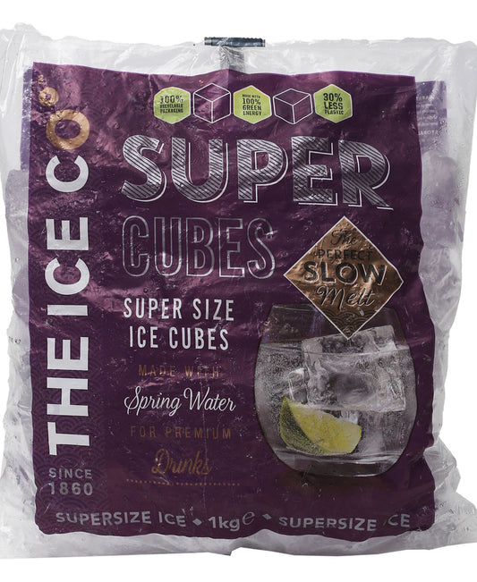 The Ice Co Super Size Ice Cubes 1 kg