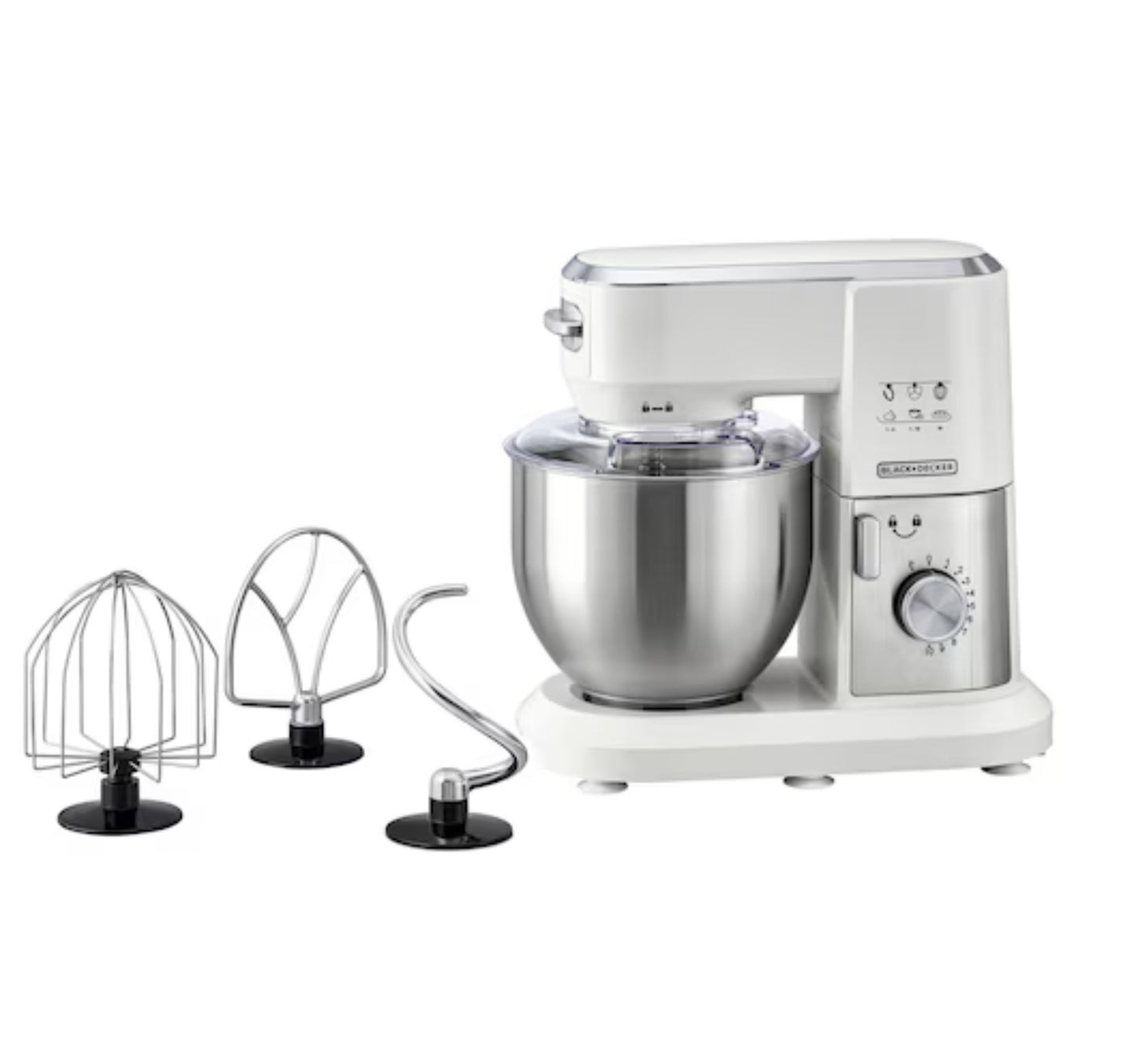 Black+Decker Multifunction Kitchen Machine, 6.0L, 1000W, MKM100