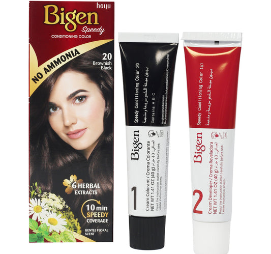Bigen Speedy Conditioning Color For Woman Brownish Black 20 1 pkt