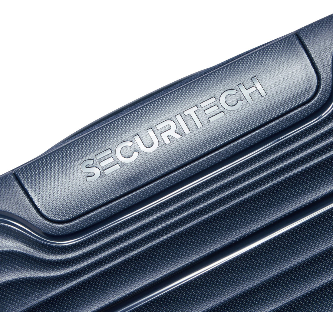 Delsey Securitech Dune 4 Double Wheels Hard Trolley, 70 cm, Navy